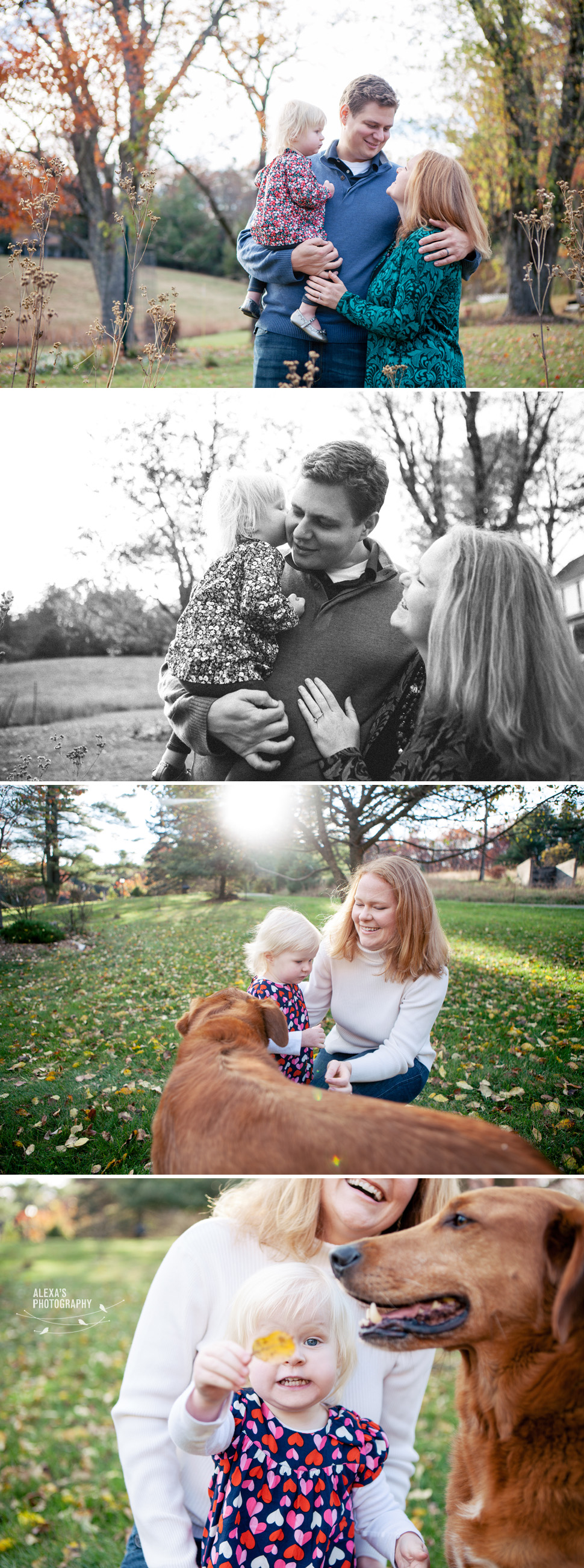 Family session mountains Roaring Gap
