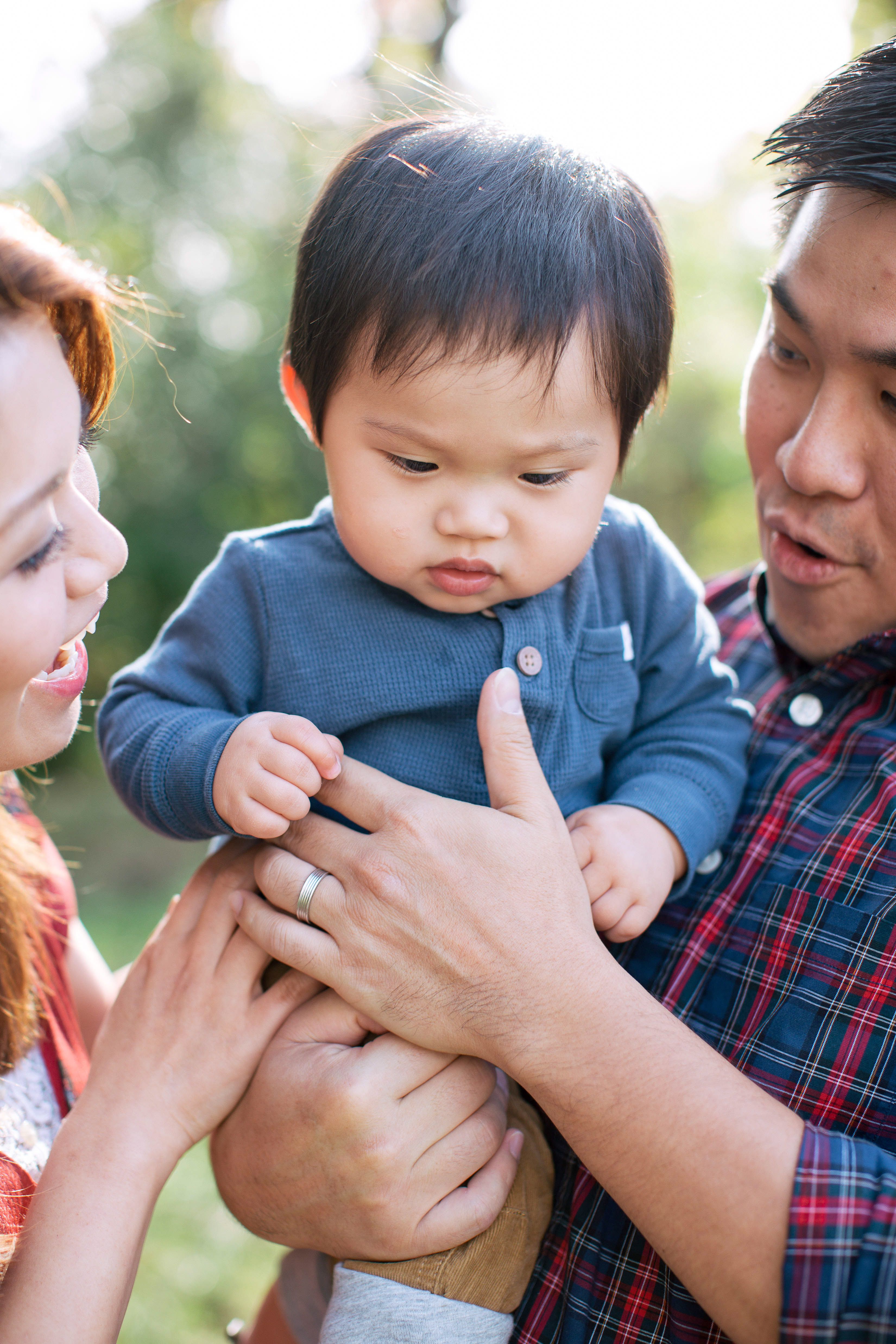 Natural family portraits Greensboro NC